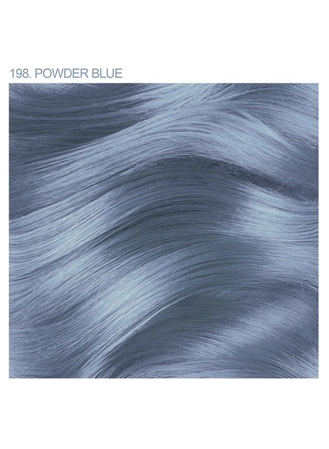Adore Semi Permanent Hair Color - Vegan and Cruelty-Free Blue Hair Dye - 4 Fl Oz - 198 Powder Blue (Pack of 2) - Image 2