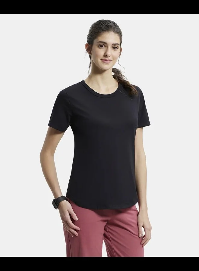 Jockey BLACK WOMEN T-SHIRTS for Women | Best Price UAE