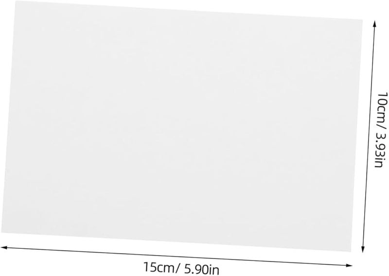 بطاقات ملاحظات فارغة 25 قطعة قابلة للكتابة والطباعة من ورق مقوى متين لحفلات الزفاف والفعاليات والدعوات - Image 3
