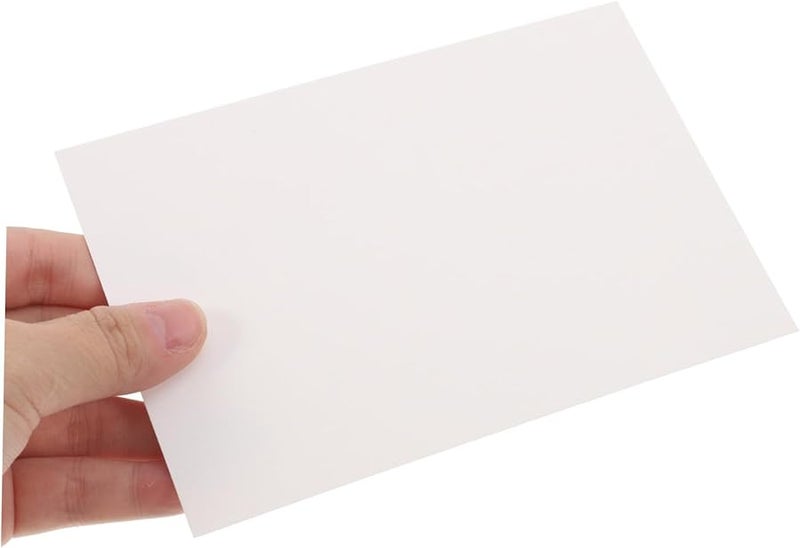 بطاقات ملاحظات فارغة 25 قطعة قابلة للكتابة والطباعة من ورق مقوى متين لحفلات الزفاف والفعاليات والدعوات - Image 4