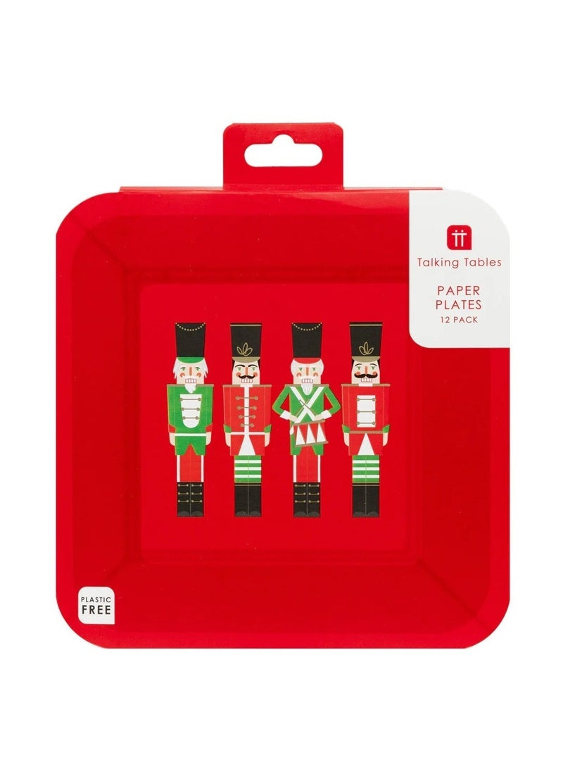 توكينج تيبلز أطباق ورقية لكسارة البندق، عبوة من  قطعة - Image 2