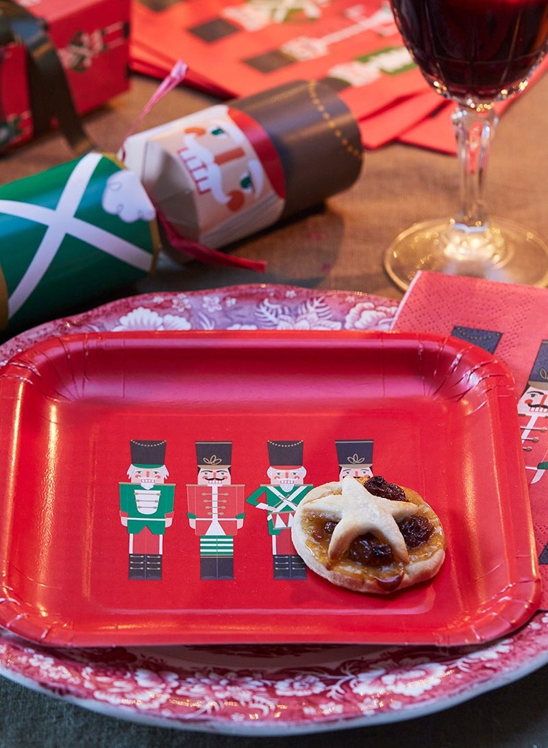 توكينج تيبلز أطباق ورقية لكسارة البندق، عبوة من  قطعة - Image 5