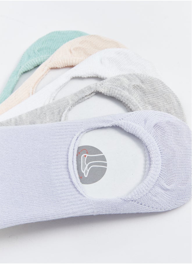 LC WAIKIKI Basic Girl Ballet Socks 5 Pack Multi Color  - Image 3