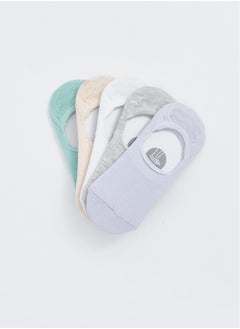 LC WAIKIKI Basic Girl Ballet Socks 5 Pack Multi Color  - Image 2