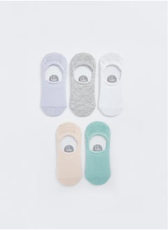 LC WAIKIKI Basic Girl Ballet Socks 5 Pack Multi Color  - Image 1