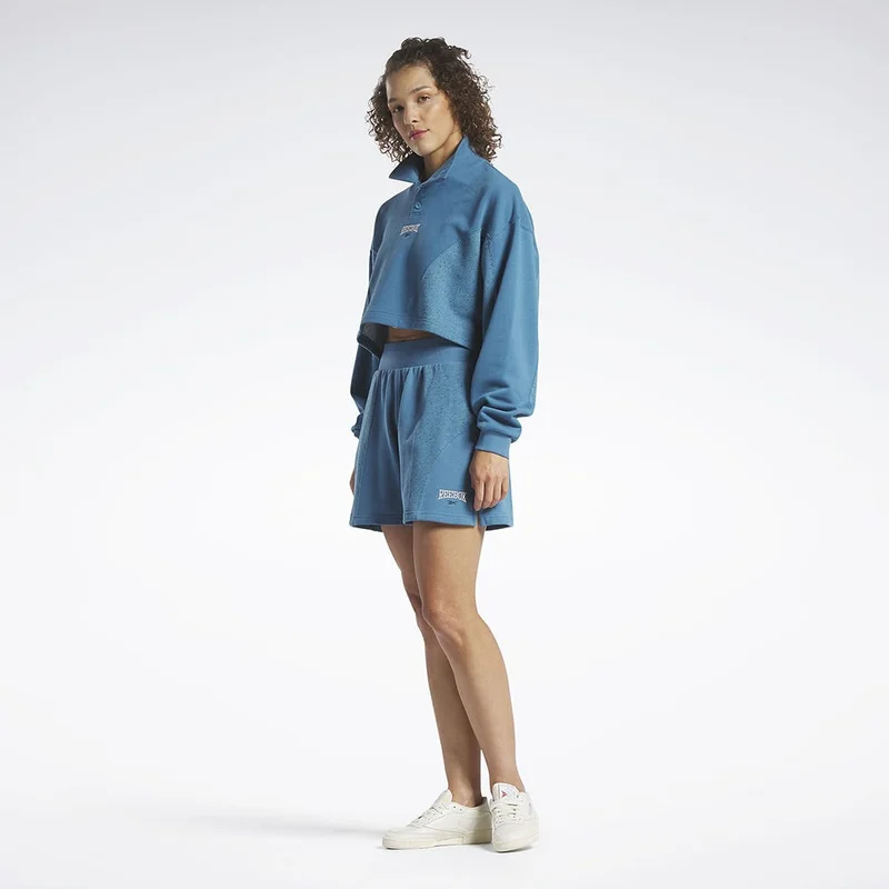 Reebok Steely Blue S23-R Reebok Women's Sweatshirt for Women | Best Price UAE