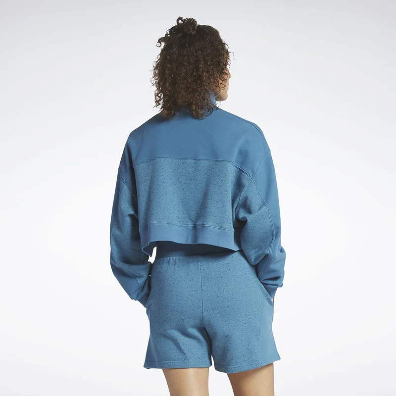 Reebok Steely Blue S23-R Reebok Women's Sweatshirt for Women | Best Price UAE
