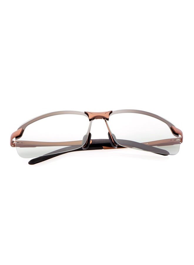 YIMI Polarized Photochromic Driving z87 Sunglasses For Men Women Day and Night safety glasses (Brown) - Image 1