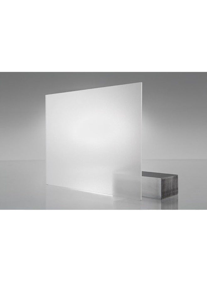 ARS Acrylic Frosted Matt 3 mm Plexiglass Sheet for DIY Projects (12 x 18-inch)