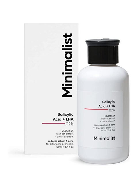 Minimalist 2% Salicylic Acid Face Wash for Oily, Acne Prone Skin (100 ml)