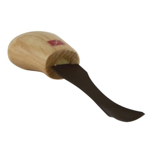 Flexcut #6 Palm Sweep, High Carbon Steel, Solid Ash Handle, 13/16 Inch (FR701) - Image 2
