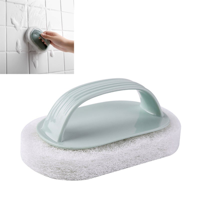 Bathtub Washing Brush Effective with T Handle Bathtub Sponge Scrubber for Kitchen Bathroom Tile - Image 5