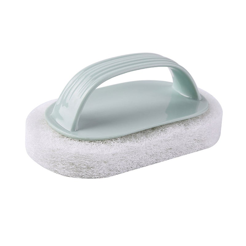 Bathtub Washing Brush Effective with T Handle Bathtub Sponge Scrubber for Kitchen Bathroom Tile - Image 1