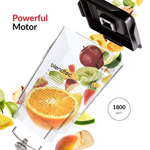 Blendtec Connoisseur 825 Commercial Blender with WildSide+ Jar (96 oz), Includes Blendtec Q Series Sound Enclosure, Strongest & Quietest Commercial-Grade Power, 30 Pre-programmed Cycles, Black - Image 4