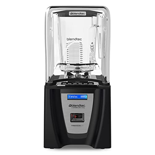 Blendtec Connoisseur 825 Commercial Blender with WildSide+ Jar (96 oz), Includes Blendtec Q Series Sound Enclosure, Strongest & Quietest Commercial-Grade Power, 30 Pre-programmed Cycles, Black - Image 1