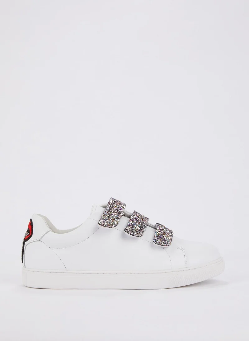 Bons Baisers De Paname Edith Glitter Multi-Strap Sneakers