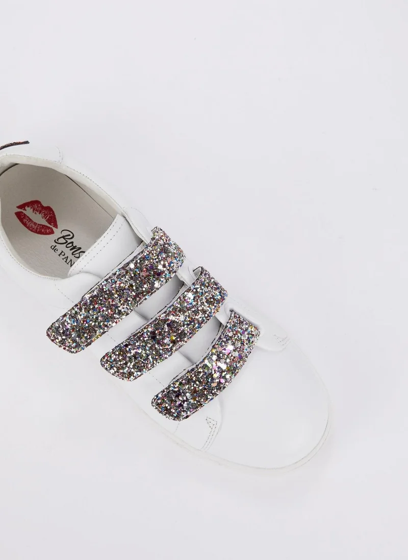 Bons Baisers De Paname Edith Glitter Multi-Strap Sneakers