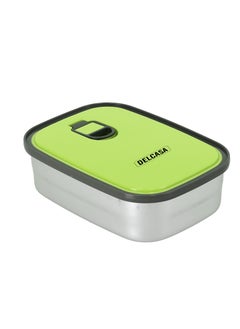 DELCASA Delcasa 1100ML Stainless steel box Food Container lunch box DC2339 with polymer vent hole Lid  - Image 5