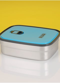 DELCASA Delcasa 1100ML Stainless steel box Food Container lunch box DC2339 with polymer vent hole Lid  - Image 2