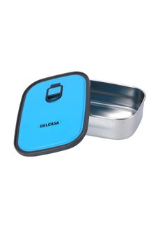 DELCASA Delcasa 1100ML Stainless steel box Food Container lunch box DC2339 with polymer vent hole Lid  - Image 3