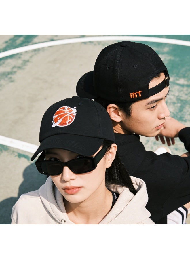 Monkey Troopers MT Play Printed Baseball Cap Premium Polyester Material Black Adjustable Cap with Metal Buckle Strap Streetwear Fashion Hat with Front Baseball Logo & Back MT Embroidery - Image 2