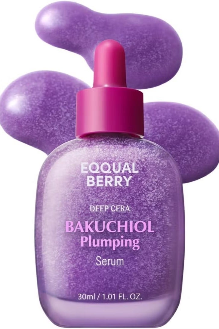 إيكوالبيري سيروم باكوتشيول لامتلاء البشرة من إيـكوالبيري – يقلل المسام والتجاعيد | بديل الريتينول للبشرة الحساسة | يعزز تماسك البشرة ومرونتها مع السيراميد والببتيدات – 30 مل