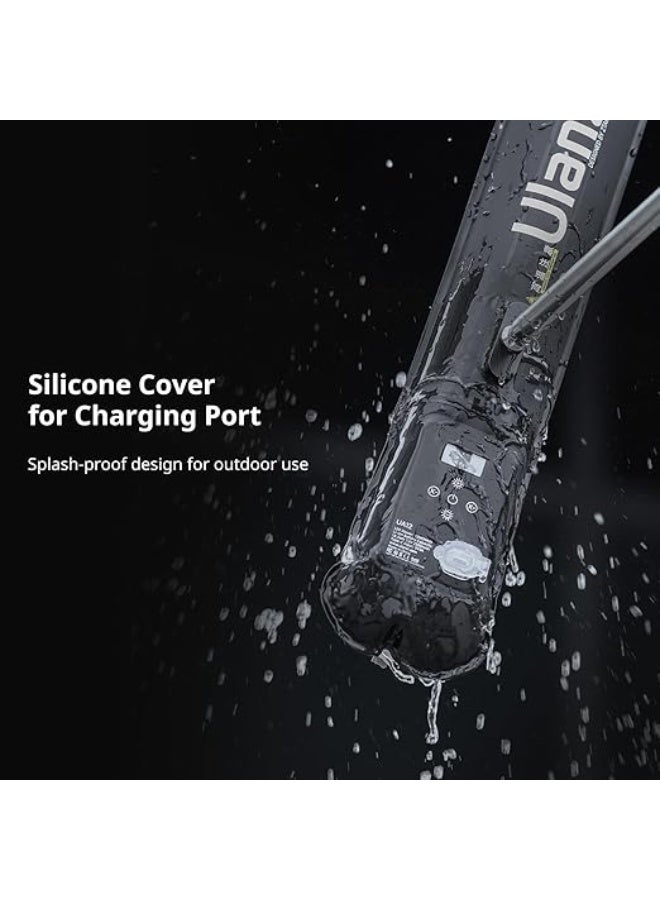 Ulanzi UA12 Bi-Color Inflatable Tube Light, Foldable LED Video Light for Photography, 2700K-6500K, 12W 2500mAh Rechargeable Photography Light Bar 1/4" Mount LED Lighting Wand Stick for Video Shooting - Image 5