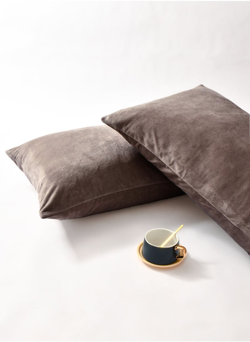 Velvet Comforter Sets, 5 Pcs Single Size, Fits 120 x 200 cm Single Size Bed, With Removable Filling, Soft, Warm