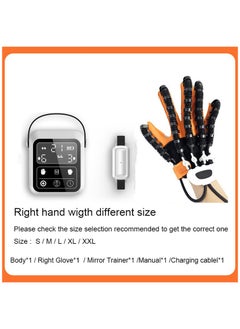 General Rehabilitation Robot Gloves for Stroke Patients 2024 Portable Hand Therapy Equipment for Hemiplegia and Arthritis Recovery Right hand M  - Image 5