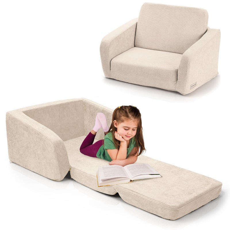 ZICOTO Sturdy Toddler Chair and Couch - The Perfect Kids Sofa for Girls and Boys - Ideal Fold Out Sofa Chairs to Give Your Kids a Safe and Fun Place to Sit - Image 1