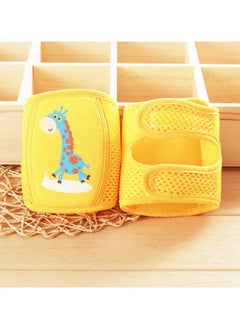 Goolsky Baby Knee Pads for Crawling, Infant Toddler Anti-Slip Knee Adjustable Hook Baby Crawling Knee Pads, Soft Crawling Safety Protector Leg Warmers Knee Pads  - Image 1