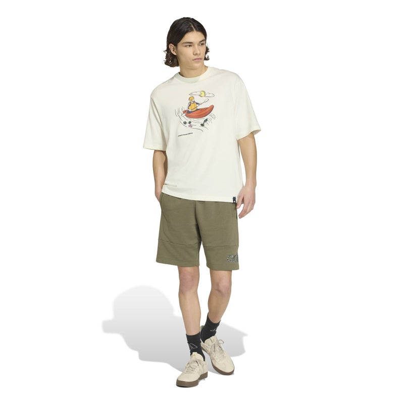 adidas Doodle Kayaking Graphic T-Shirt - Image 1