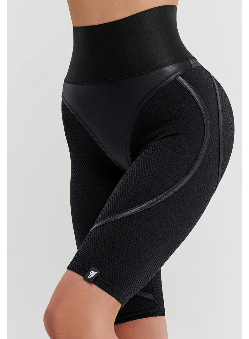 بونا فيدي بونا فايد Bona Fide – شورت بايكر نسائي عالي الخصر بجودة ممتازة، رفع الأرداف، مثالي للجيم والتمارين الرياضية