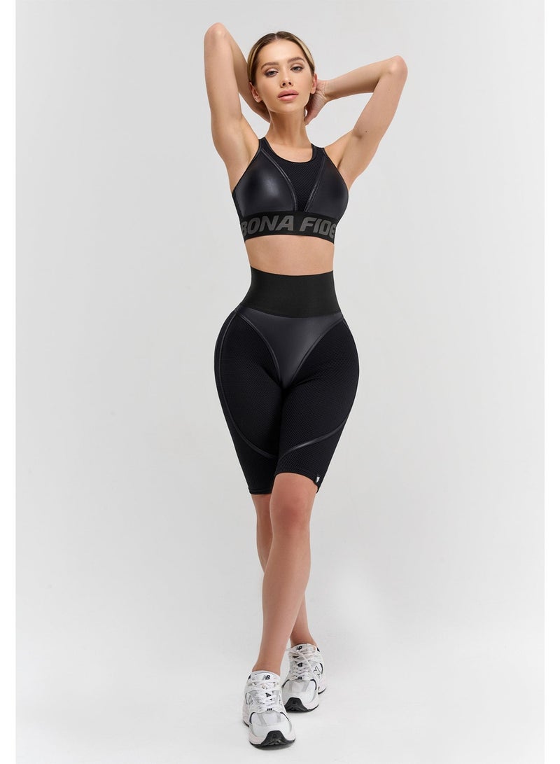 Bona Fide Premium Quality High Waist Biker Shorts for Women with Push Up - Womens Lifting Shorts for Gym, Workout - Image 4