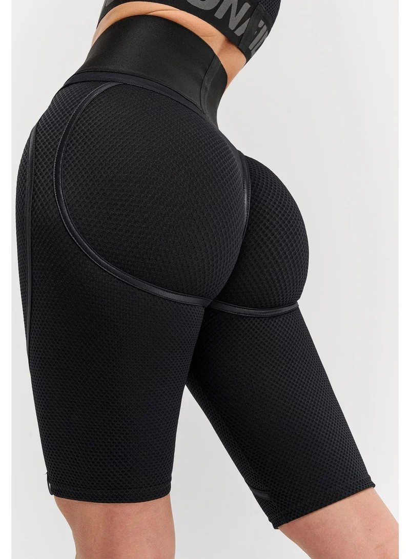 Bona Fide Bona Fide Premium Quality High Waist Biker Shorts for Women with Push Up - Womens Lifting Shorts for Gym, Workout