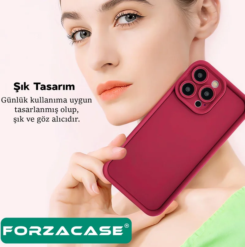 Forzacase iPhone 11 Compatible Flex Series Camera Protected Shockproof Silicone Case