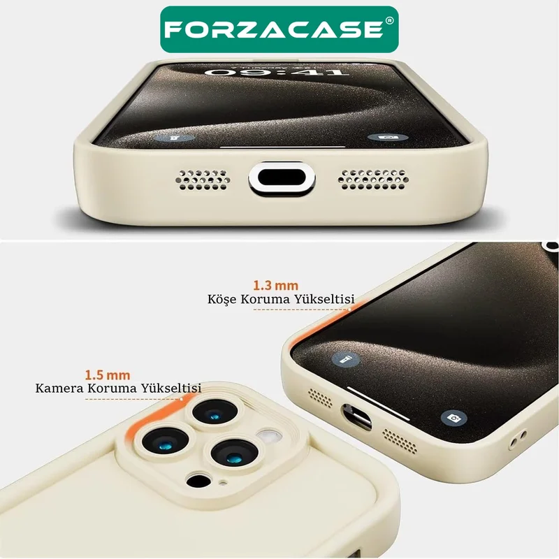 Forzacase iPhone 11 Compatible Flex Series Camera Protected Shockproof Silicone Case
