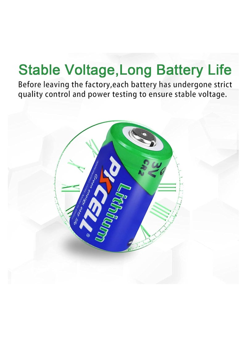 بي كي سيل 2-Pieces PKCELL CR2 Lithium 3V PHOTO Batteries - Image 2