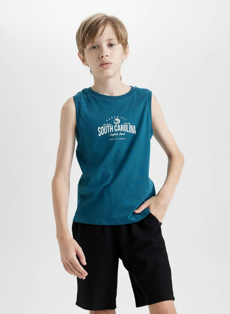 ديفاكتو صدرية بياقة دائرية