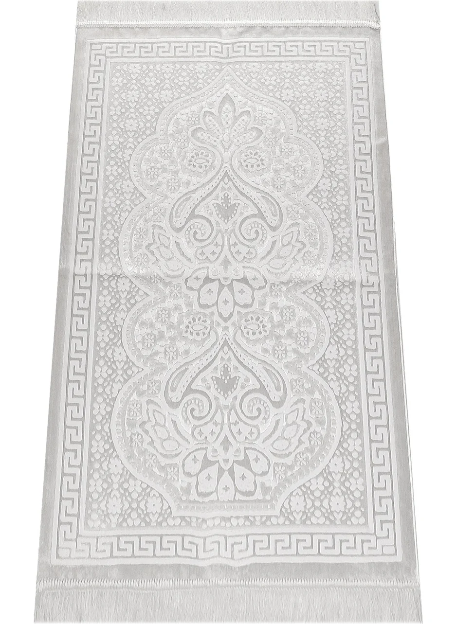 İhvan Online Velvet İnci Prayer Rug Velvet Pearl - Cream
