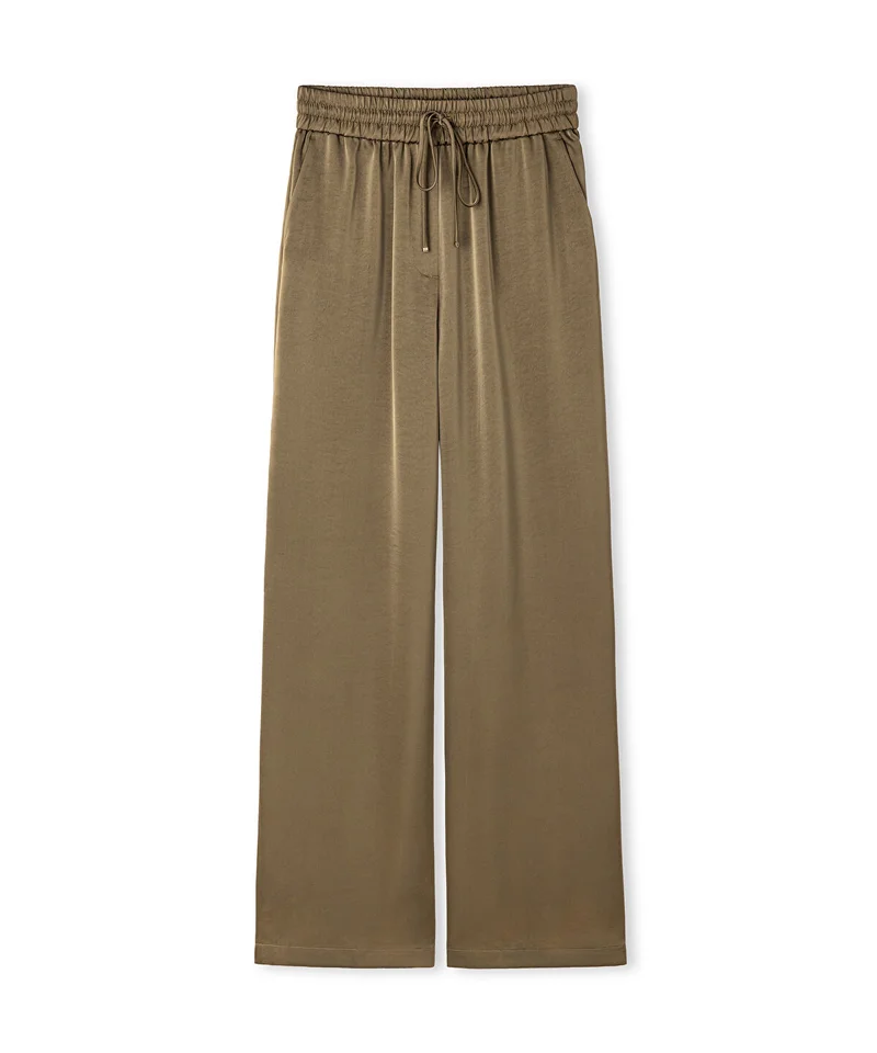 Ipekyol  Satin Wide Leg Trousers for Women | Best Price UAE
