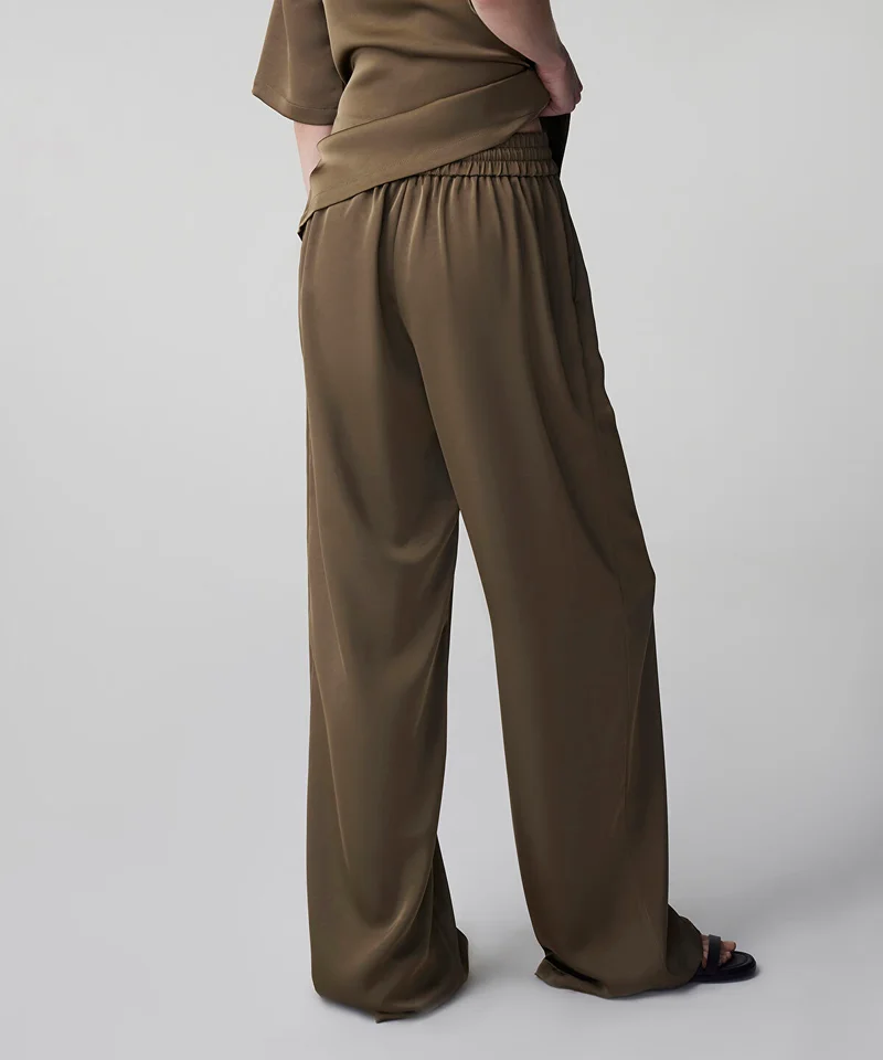 Ipekyol  Satin Wide Leg Trousers for Women | Best Price UAE