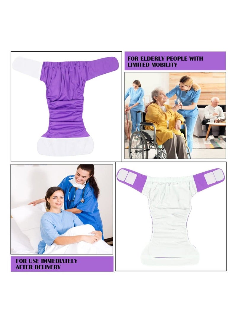 Y&D Reusable Cloth Diaper Adjustable and Waterproof Elderly Incontinence Protection Nappies Underwear with Maximum Absorbency for Care Pregnant Disabled  - Image 4