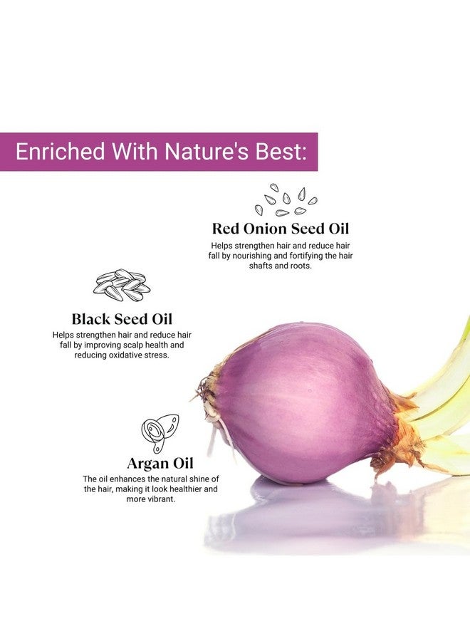 Lashika Onyn Shampoo with Onion Seed Oil, Black Seed Oil, Keratin, Vitamin E, Argan Oil - Helps to Reduce Hair Loss, Itchy Scalp, Dull, Weak and Frizzy Hair (300 ml) - Image 5
