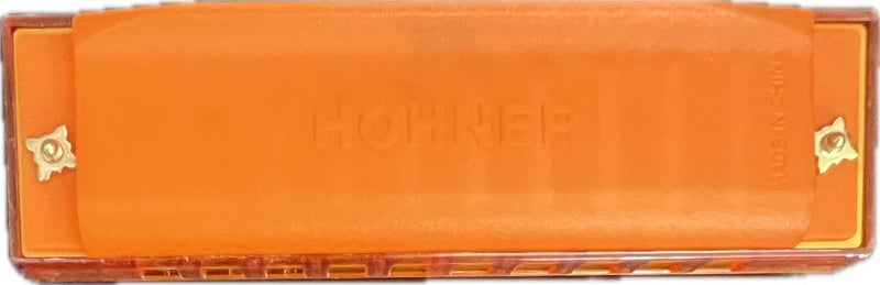 HOHNER Clearly Colorful Translucent Harmonica - Orange