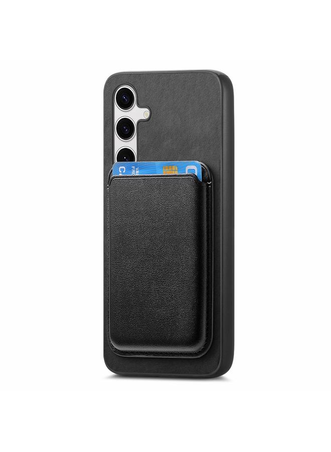 اس-توب جراب لهاتف Samsung Galaxy S24 5G Retro Magsafe Card Bag غطاء خلفي من البولي يوريثان - Image 2