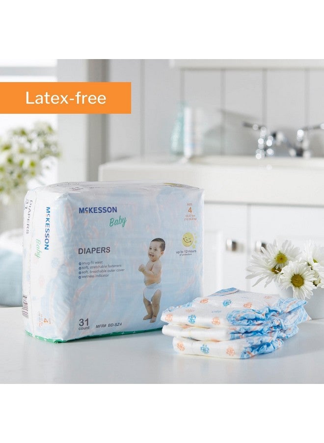 McKesson Baby Diapers, Size 4 (22 lbs to 37 lbs), 31 Count, 1 Pack - Image 5