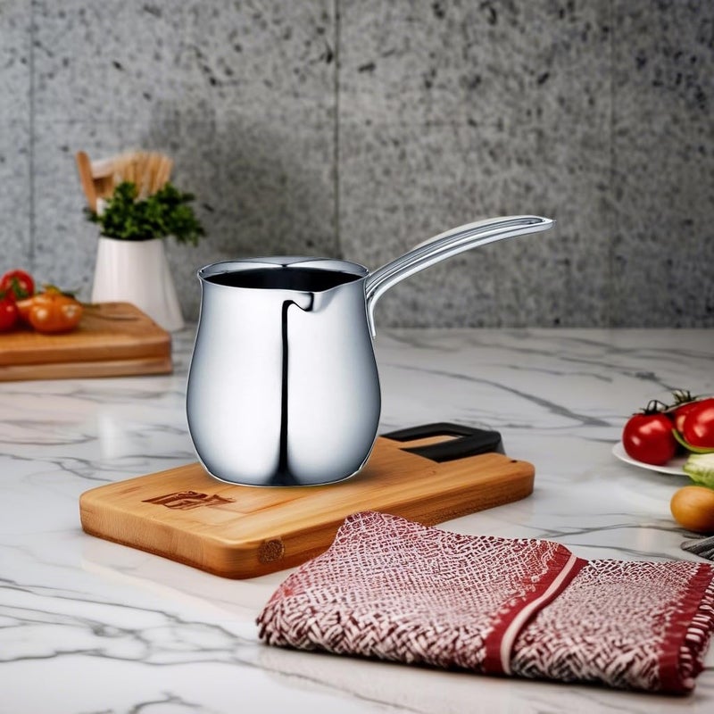 Cuisinox Stainless Steel Turkish Cezve Coffee Pot, 12 Oz - Image 5