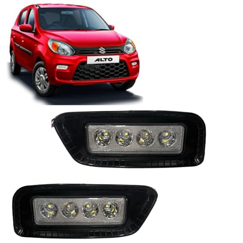 KD K D LED Fog Lamp Set for Maruti Alto 800, 2019-Now Model, Pair - Image 2