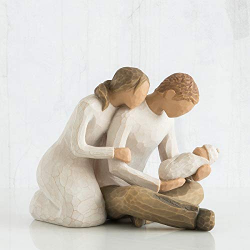 Willow Tree New Life, Celebrating The Miracle of New Life, A Gift for First Time Parents or Those Growing Their Families, Loving Relationships Between Parents and Child, Sculpted Hand-Painted Figure - Image 2